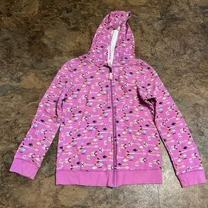 Cat & Jack sweatshirt hoodie pink purple size L 10-12 kids sweatshirt